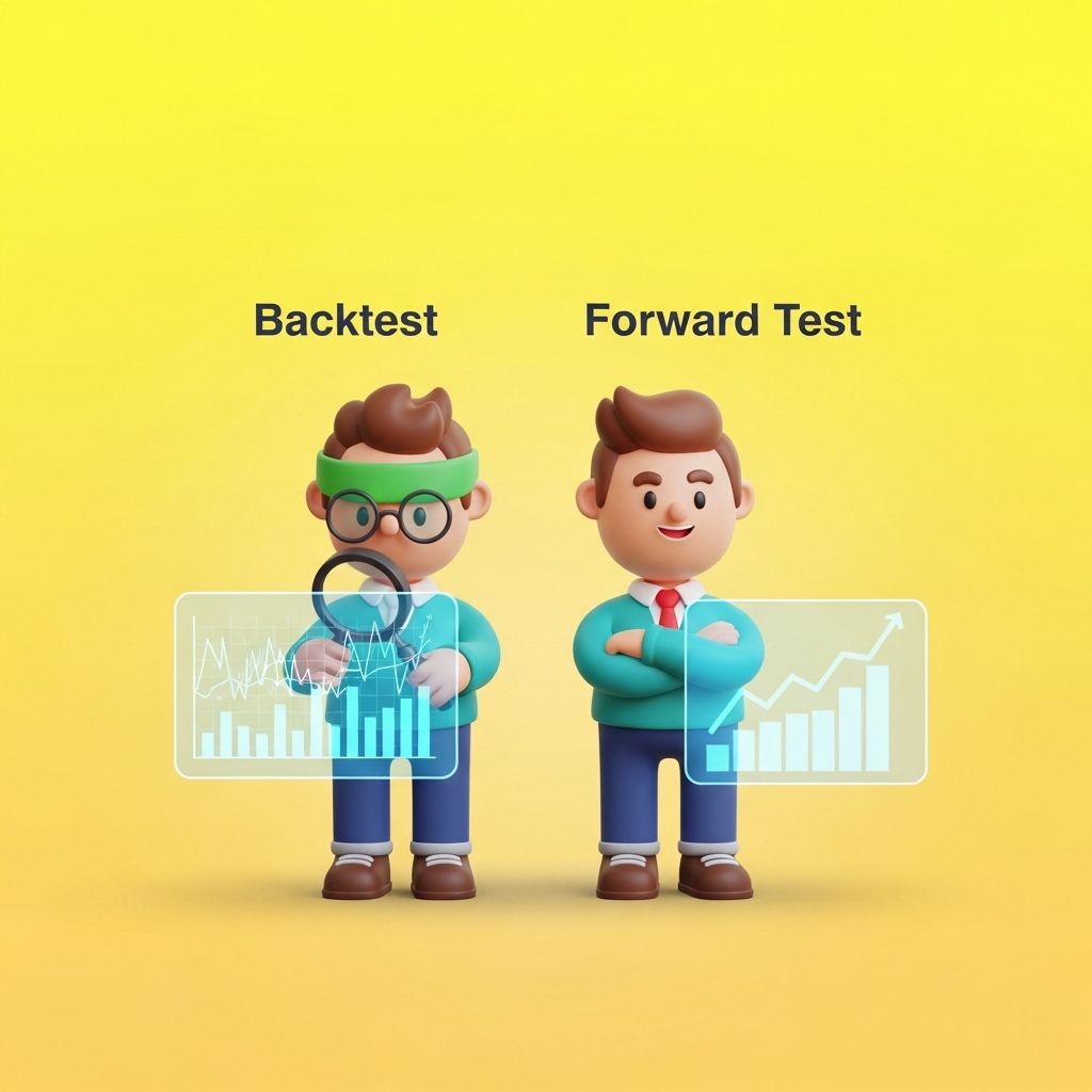 Backtest vs Forward Test : Formula Trader Konsisten Dalam Pandai Trade