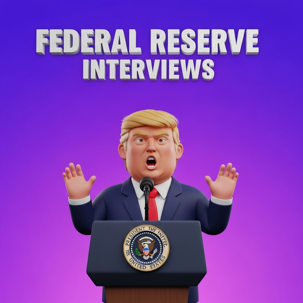 Trump berkata pentadbirannya telah memulakan temu duga bagi pengerusi baharu Federal Reserve.