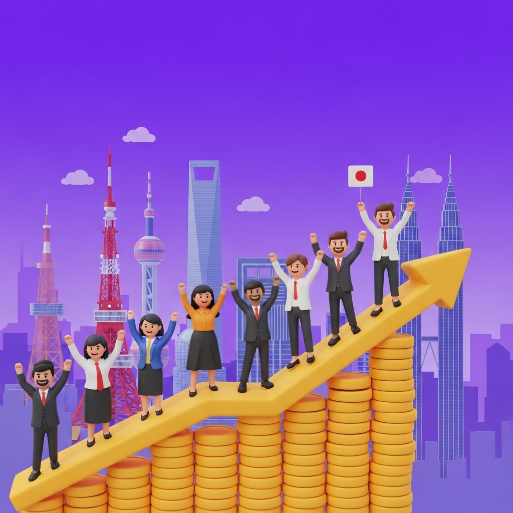 Saham Asia Terus Mengukuh Disebabkan Jangkaan Pemotongan Kadar Faedah Fed.