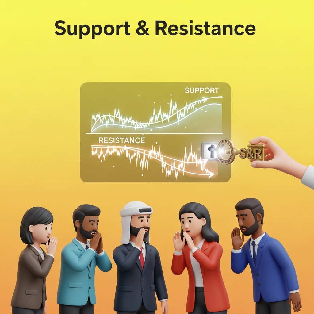 Kenapa Support & Resistance Jadi Senjata Rahsia Trader Seluruh Dunia?