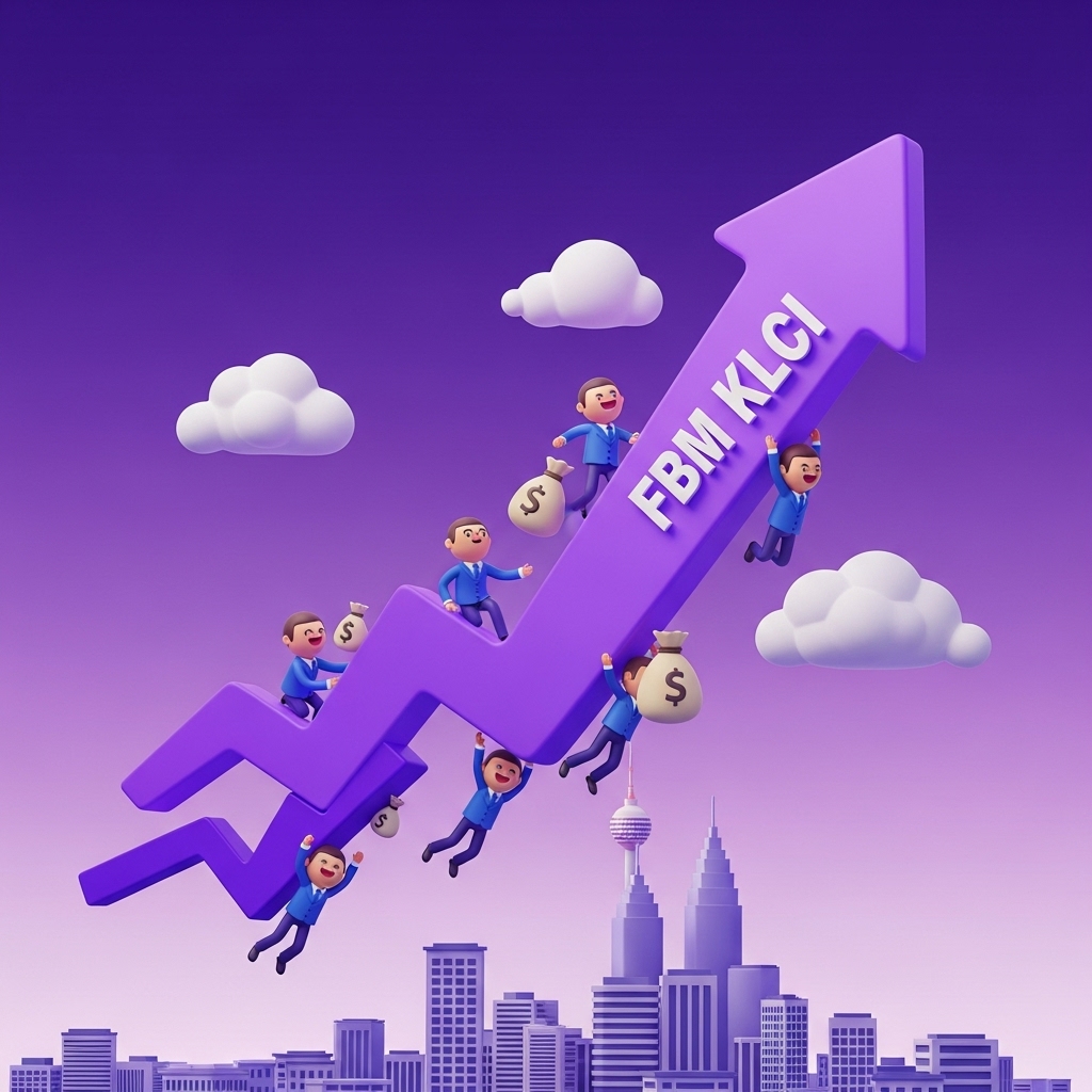 FBM KLCI Kekal Meningkat Disokong Aliran Dana Asing