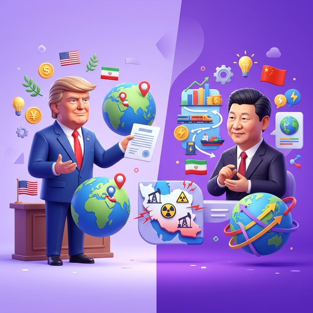 Trump Mahu Bantuan China Soal Iran, Tapi Beijing Ada Agenda Lain